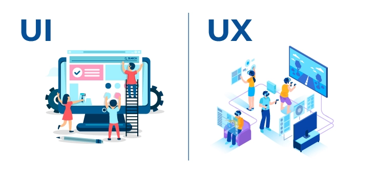 تفاوت بین ui و ux