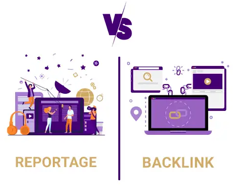 تفاوت بین Backlink و Reportage در چیست